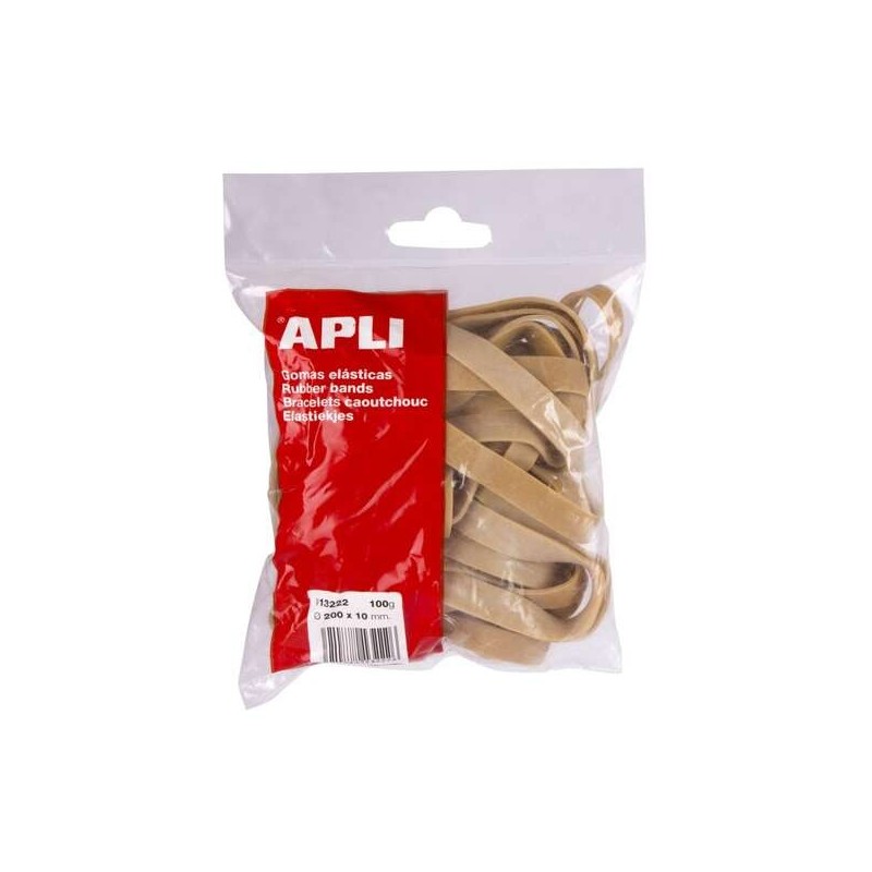 Elastiques Apli Ø 200 x 10 mm - Haute Qualité - Sachet de 100g
