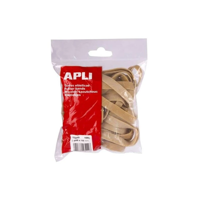 Elastiques Apli Ø 200 x 10 mm - Haute Qualité - Sachet de 100g