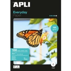 Apli Everyday Photo Paper A4 180gr - Glossy Finish - 100 Sheets