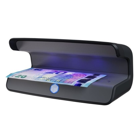 Safescan 55 LED Detector de Billetes Falsos UV - Reflector Integrado - Apto para Pasaportes, Documentos de Identificacion y