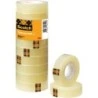 Scotch Pack of 10 Adhesive Tapes 15mm x 33m - Transparent Color