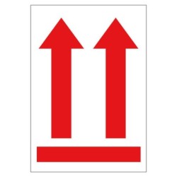 Apli Rouleau de 200 étiquettes flèches de position verticale 90x130mm