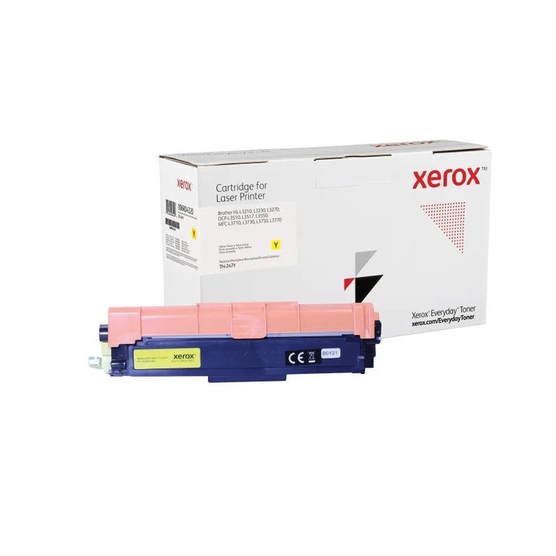 Xerox Everyday Brother TN247/TN243 Amarillo Cartucho de Toner Generico - Reemplaza TN247Y/TN243Y