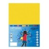 Fabrisa Pack de 50 Cartulinas 180 g/m² - Tamaño A4 - Color Amarillo Fuerte