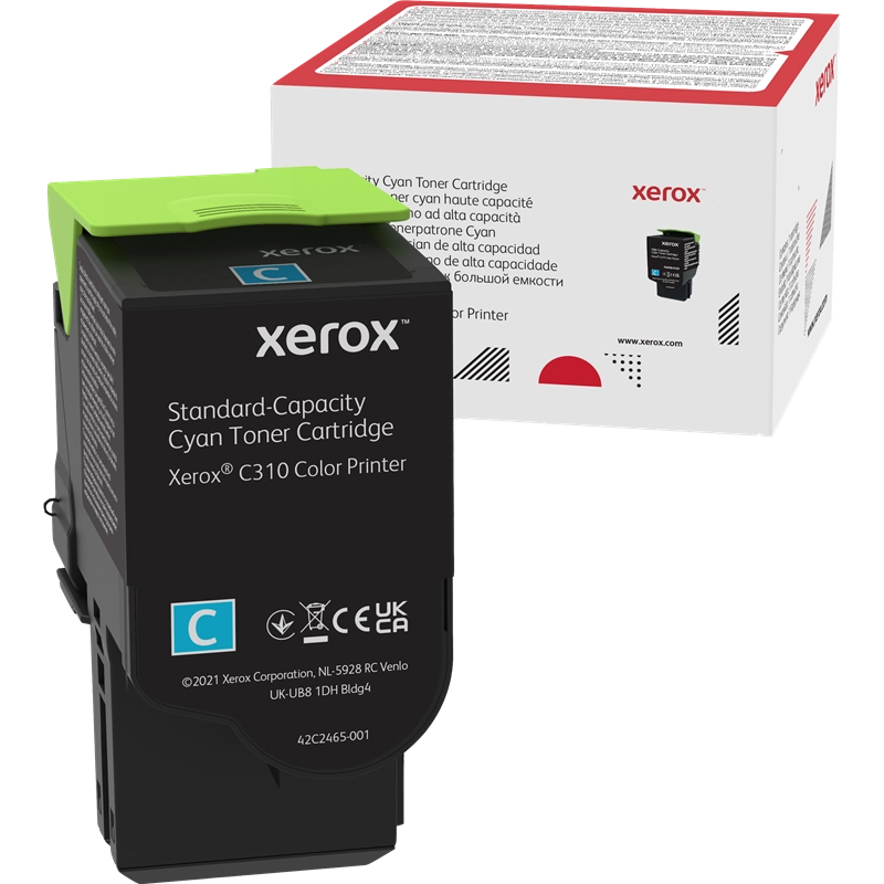 Xerox C310/C315 Ciano Cartucho de Toner Original - 006R04357