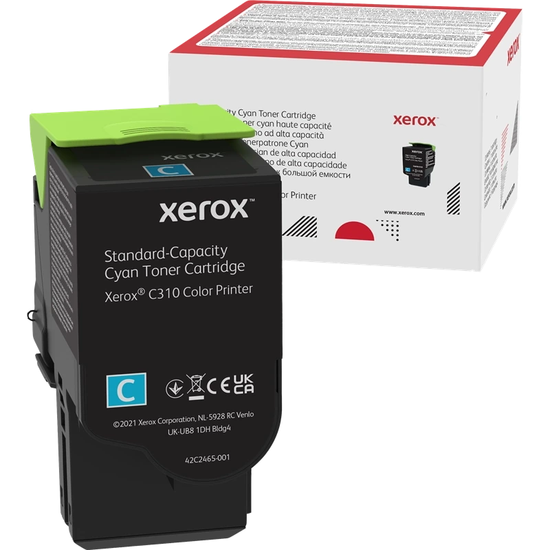 Xerox C310/C315 Cyan Cartucho de Toner Original - 006R04357