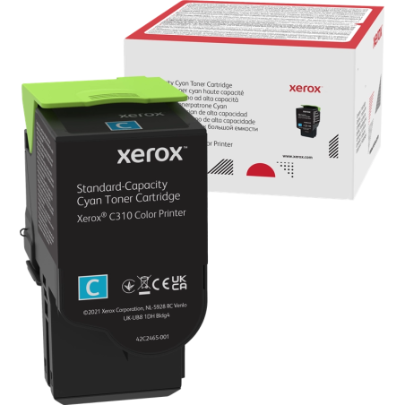 Xerox C310/C315 Ciano Cartucho de Toner Original - 006R04357