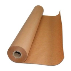 Rolo Papel Kraft Fabrisa Laid 70gr 1x25m - Cor Castanha