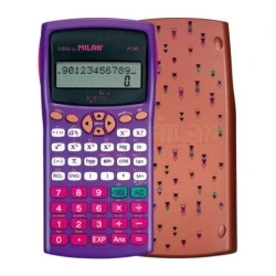 Calculadora Científica de Cobre Milan M240 10+2 Dígitos - Display de 2 Linhas - 240 Funções Integradas Incluindo 124 Funções