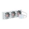 Kit de refrigeração líquida Abysm Oceanic TIDE 360 ARGB - 3 ventoinhas de 120 mm - Iluminação ARGB - Bomba 2500 rpm - Tubos de