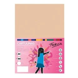 Fabrisa Pack of 50 180 g/m² Cardstock - A4 Size - Vanilla Color