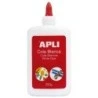 Flacon de colle blanche Apli 250 g - Séchage rapide - Résistant à l'eau - Idéal pour les travaux manuels et scolaires