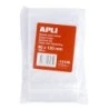 Apli Pack de 100 Bolsas Autocierre 80x120mm - Cierre Seguro - Aptas para Alimentos