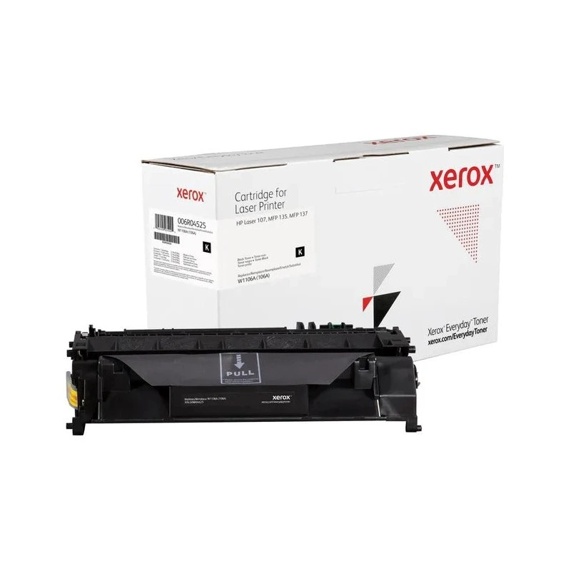 Xerox Everyday HP W1106A Negro Cartucho de Toner Generico - Reemplaza 106A