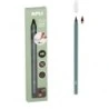 Apli Infinite Pencil Pack of HB Infinite Pencil + Replacement Lead + Protective Cap - For Writing up to 16km - Green Color