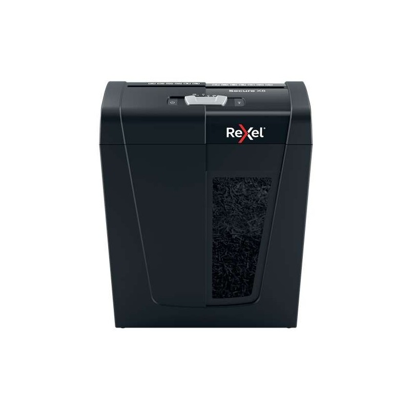 Rexel Secure X8 Destructora de Papel Manual Corte en Particulas P-4 - Destruye hasta 8 Hojas a la Vez - Capacidad de la