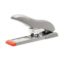 Agrafador grande capacidade Rapid Fashion HD70 - Até 70 folhas - Agrafagem fechada - Agrafos 9/8-10, 23/8-10 - Cinzento/laranja