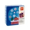 Apli Juego de Gomets Navidad - Contiene 8 hojas de Gomets y 8 Laminas para Rellenar - Estimula la Psicomotricidad Fina
