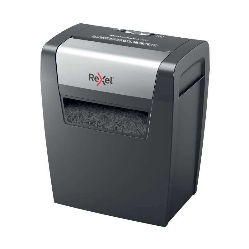 Rexel Momentum X308 Destruidora Manual de Papel Corte Confeti P-3 - Funcionamento Ininterrupto 3 Minutos - Cesto de 15L - Cor
