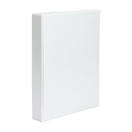 Pardo Kangaroo Folder A4 2 Rings 16mm - Bag on Spine and Cover - Color White