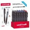 Uni-ball SXN-157E JetStream Sport Présentoir de 36 stylos rétractables - Pointe bille 0,7 mm - Encre pigmentée résistante à