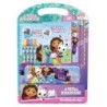 Safta Gabby's Dollhouse Confetti Pack Escolar con Plumier Metalico - Lapiz - 4 Rotuladores - Regla 15cm - Sacapuntas - Goma