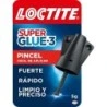 Loctite Super Glue-3 Pincel 5gr - Adesivo Universal de Resistência Tripla - Resistência e Uso Instantâneo