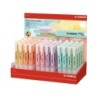 Visor Stabilo Swing Cool Pastel de 48 marcadores fluorescentes - Corpo plano - Ponta cinzel - Linha entre 1 e 4mm - Tinta à