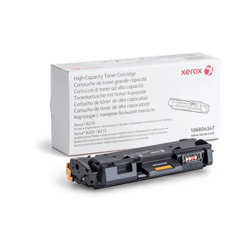 Xerox B205/B210/B215 Preto Cartucho de Toner Original - 106R04347