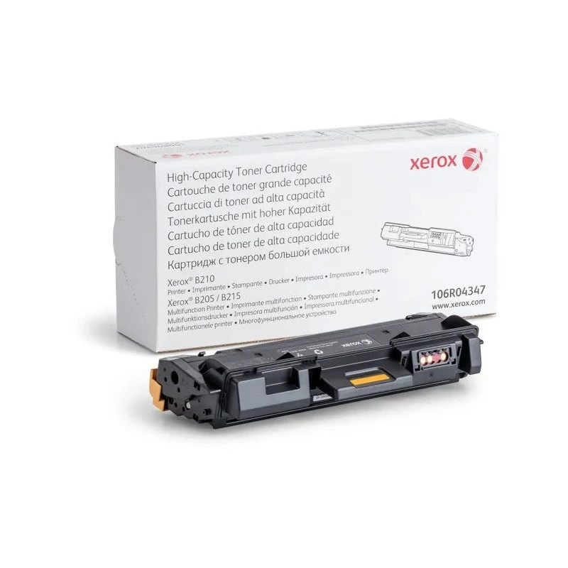 Xerox B205/B210/B215 Preto Cartucho de Toner Original - 106R04347
