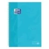 Oxford School Touch Europeanbook 1 Cuaderno A4+ 80 Hojas Cuadricula 5x5mm - Tapa Extradura - Color Azul