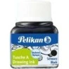 Encre de Chine Pelikan 523 N17 10 ml - Encre de haute qualité - Résistante à l'eau - Idéale pour le dessin et la calligraphie