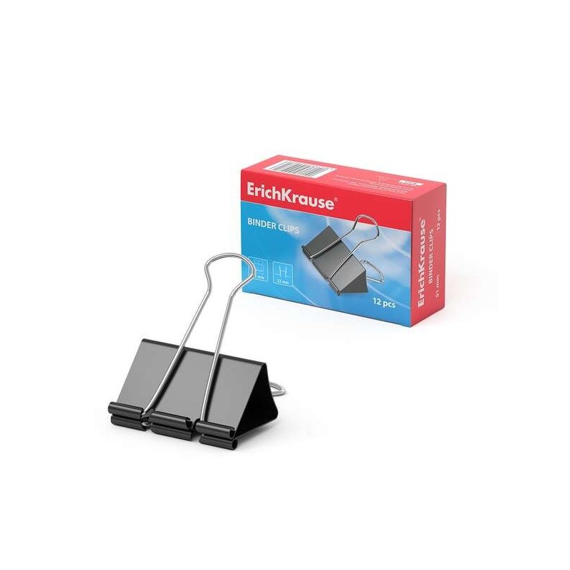 Erichkrause Paper Clips - High Quality Steel Wire - Improved Strength - Capacity Up to 240 Sheets - Corrosion Resistant
