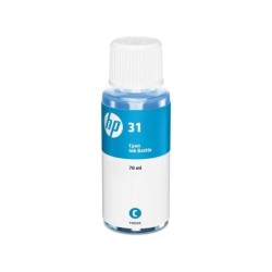 HP 31 Cyan Original Ink Bottle - 1VU26AE