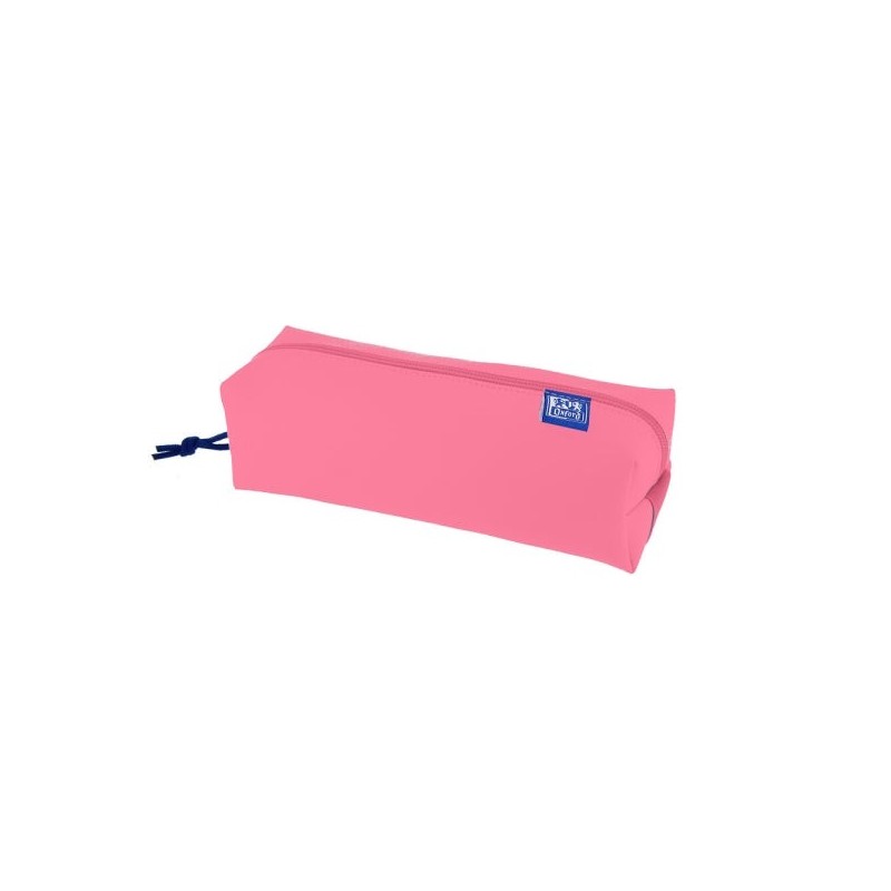 Grande trousse carrée Oxford Kangoo Live and Go - Caoutchouc élastique pour cahiers - Couleur pastèque