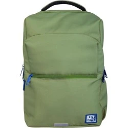 Mochila Oxford B-Ready 28L - Tamanho 42x30x15cm - Bolso acolchoado - Alça superior - Poliéster Reciclado RPET - Cor Verde