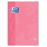 Oxford Europeanbook 1 Cuaderno Espiral Formato A4+ Cuadriculado 5x5mm - 80 Hojas - Banda de Color - Tapa Extradura Brillante