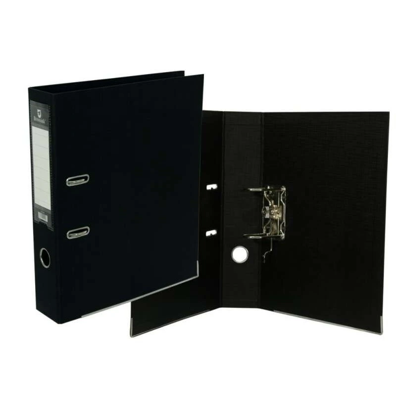 Bismark Archivador A-Z Formato Folio - PVC de Gran Resistencia - Tarjetero en el Lomo - Cartoneras Metalicas en el Borde