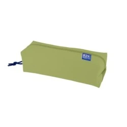 Grande trousse carrée Oxford Kangoo Live and Go - Caoutchouc élastique pour cahiers - Couleur Vert