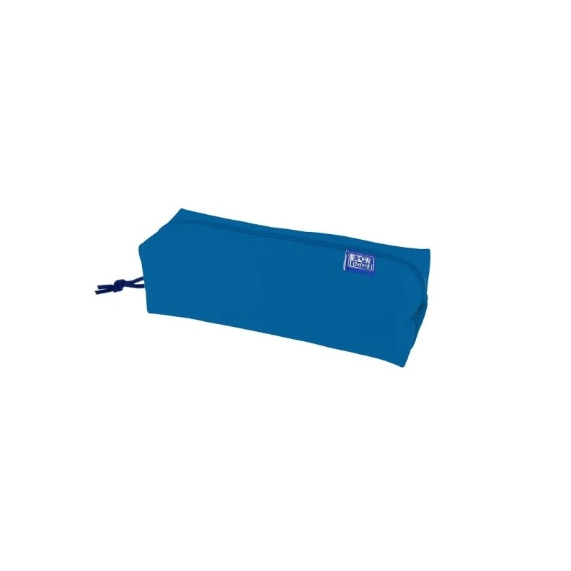 Oxford Kangoo Live and Go Estuche Cuadrado Grande - Goma Elastica para Cuadernos - Color Azul Marino