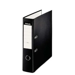 Esselte Lever Arch File - A4 Format - Spine 75mm - Capacity for 500 Sheets - Color Black