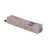 Petite trousse carrée Oxford Kangoo & You - En Napa - Caoutchouc élastique pour la fixer au cahier - Couleur Gris Pierre