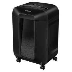Fellowes LX85 Destructora de Papel Manual Corte en Particulas P-4 - Destruye hasta 12 Hojas - Papelera de 19L - Color Negro
