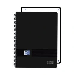 Oxford Live and Go Spiral Notebook - A4+ Format - 80 Sheets - 5x5mm Grid - Plastic Cover - Text Digitization with App - Color