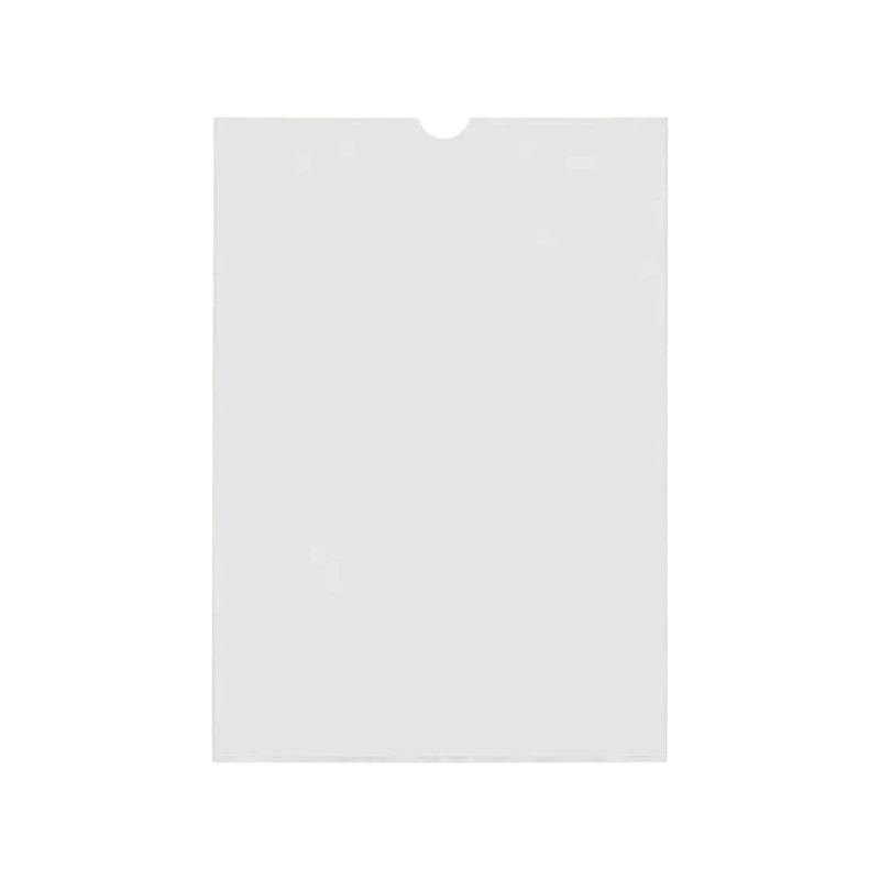 Esselte Pack de 100 Portacarnets 231x330mm 190Q 140 micras - PVC Transparente Acabado Liso