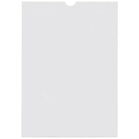 Esselte Pack de 100 Porte-Cartes 231x330mm 190Q 140 microns - PVC Transparent Finition Lisse