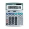 Calculatrices Milan à 14 chiffres - 3 touches mémoire - Fonction fiscale - Calcul de la marge - Couleur Gris