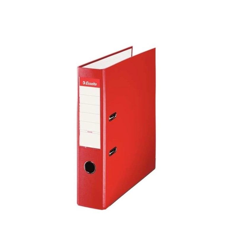 Arquivo Esselte Lever Arch - Formato Fólio - Lombada 75mm - Capacidade para 500 Folhas - Cor Vermelha