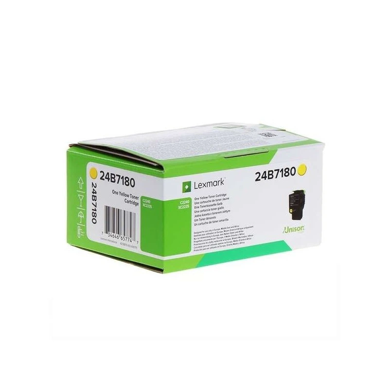 Lexmark C2240/XC2235 Jaune Cartouche de toner Original - 24B7180