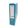 Elba Rado Top Folio Lever Arch File - 80mm Spine - Plastic Lined Exterior - Paper Interior - Turquoise Color